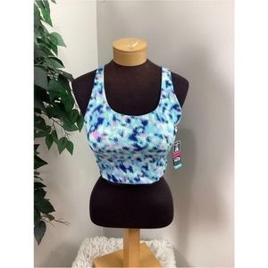 MTA Sport Bra woman’s medium NWT fast dry medium impact criss cross back
